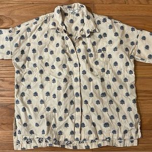 Madewell Short Sleeve Button Up